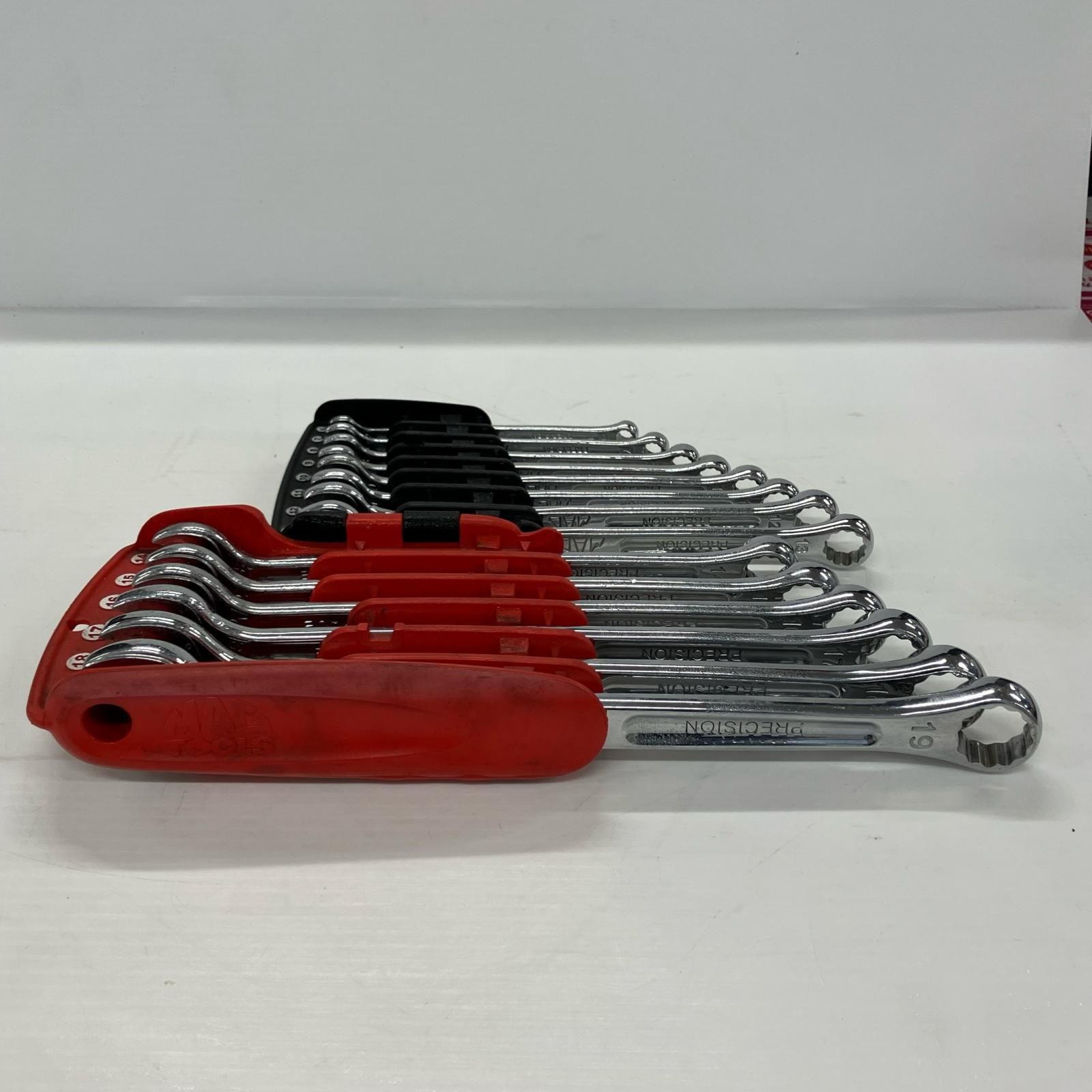 MAC TOOLS マック コンビネーションレンチ 型番不明 ケース付 6 7 8 9 10 11 12 13 14 15 16 17 18 19