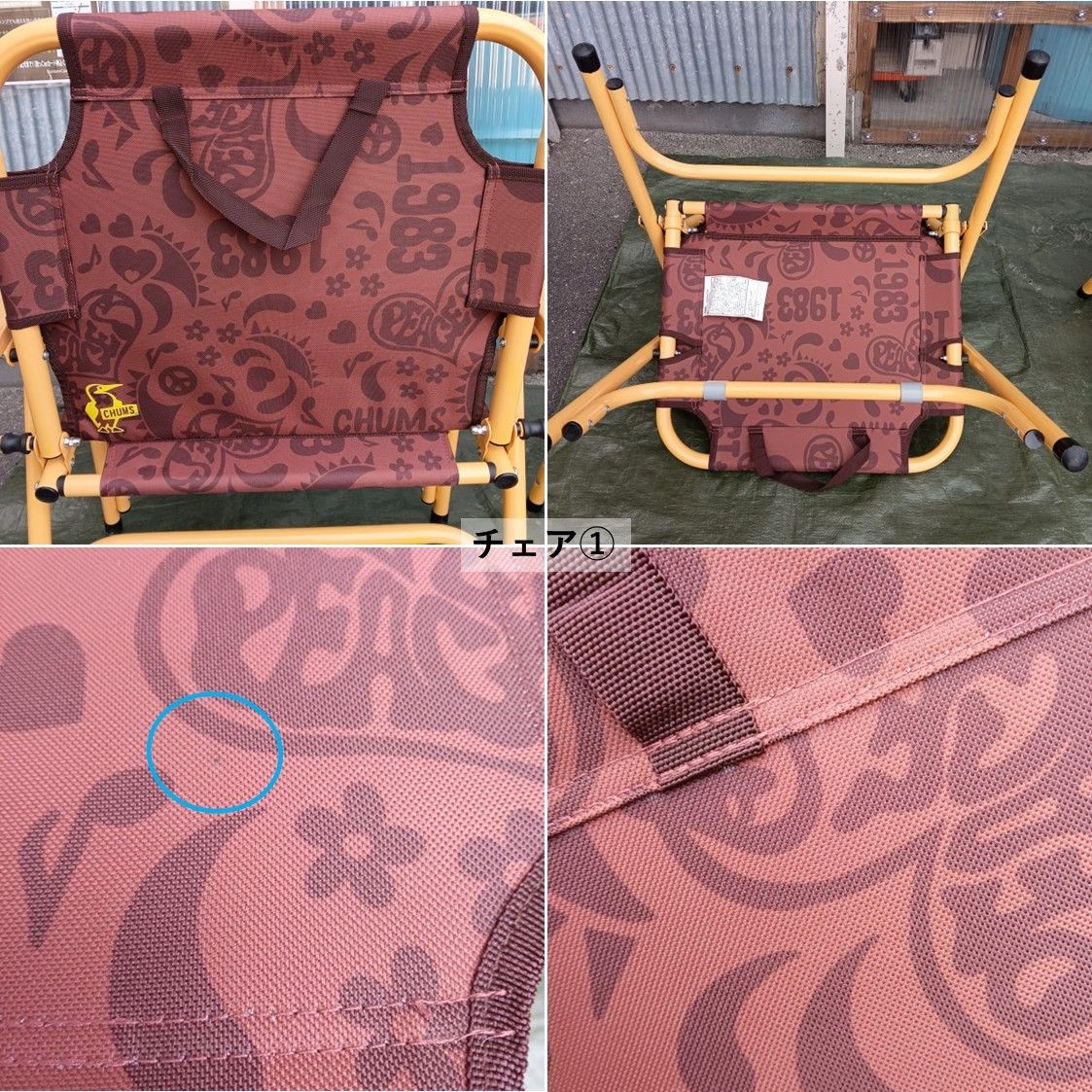 チャムス バックウィズチェアー