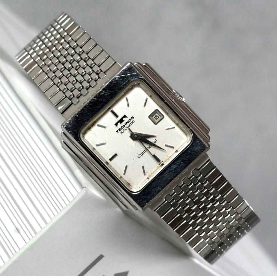希少 TECHNOS テクノス Continental コンチネンタル 自動巻き