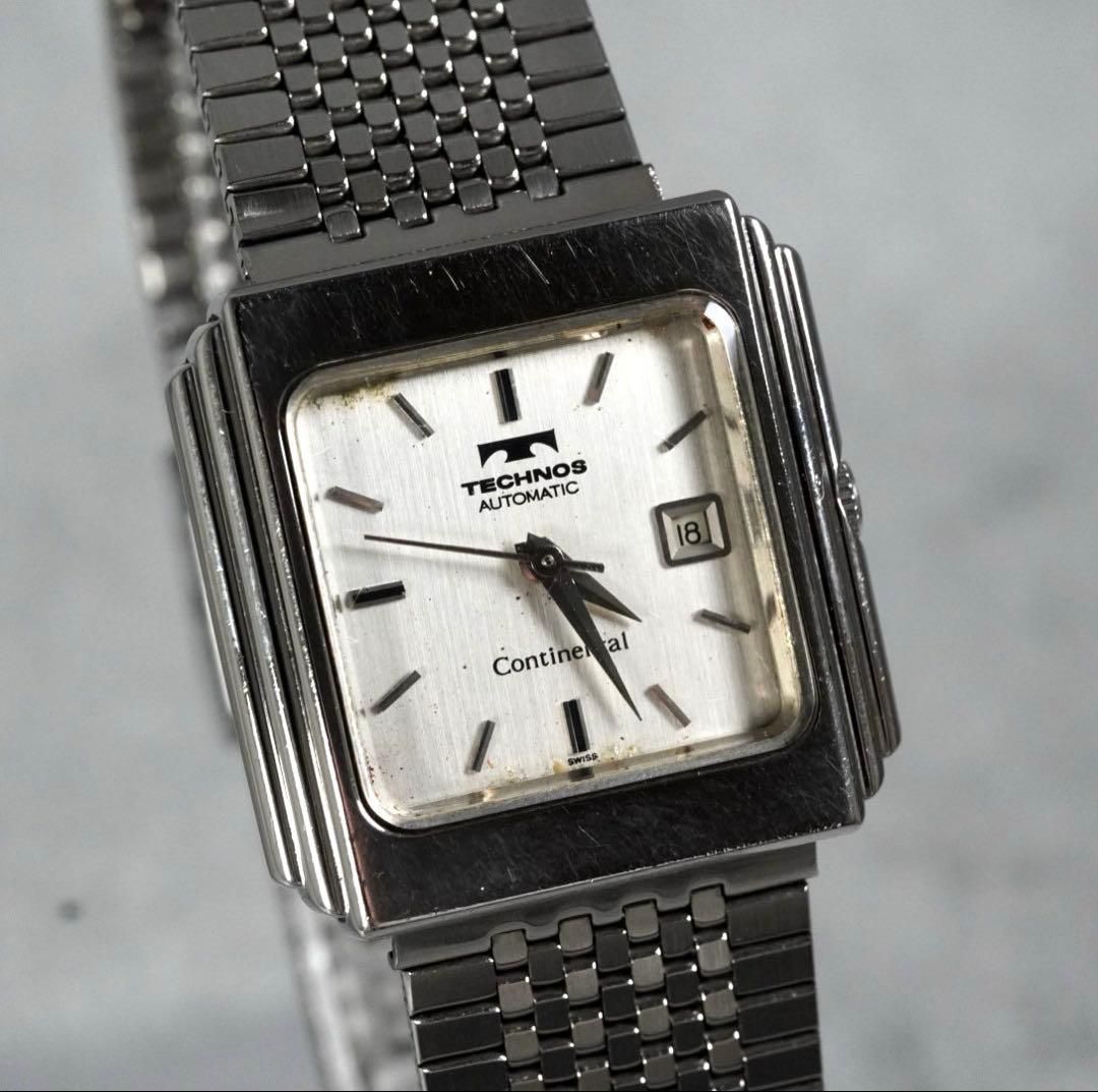 希少 TECHNOS テクノス Continental コンチネンタル 自動巻き