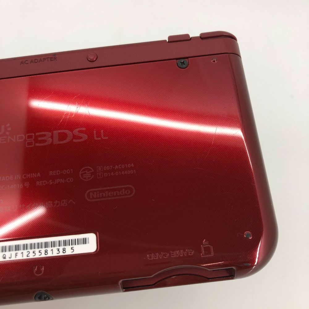  05 w 17460 T 3 DSLL 本体 箱あり メタリックレッド 動作 み 品 本体(New 3DS LL) ニンテンドー3DS/2DS