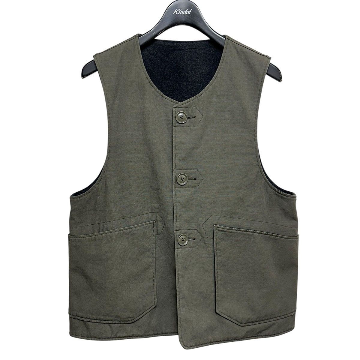 【新品タグ付】Engineered Garments　リバーシブルベスト　М Engineered Garments Over Vest リバーシブルベスト 8071000162021
