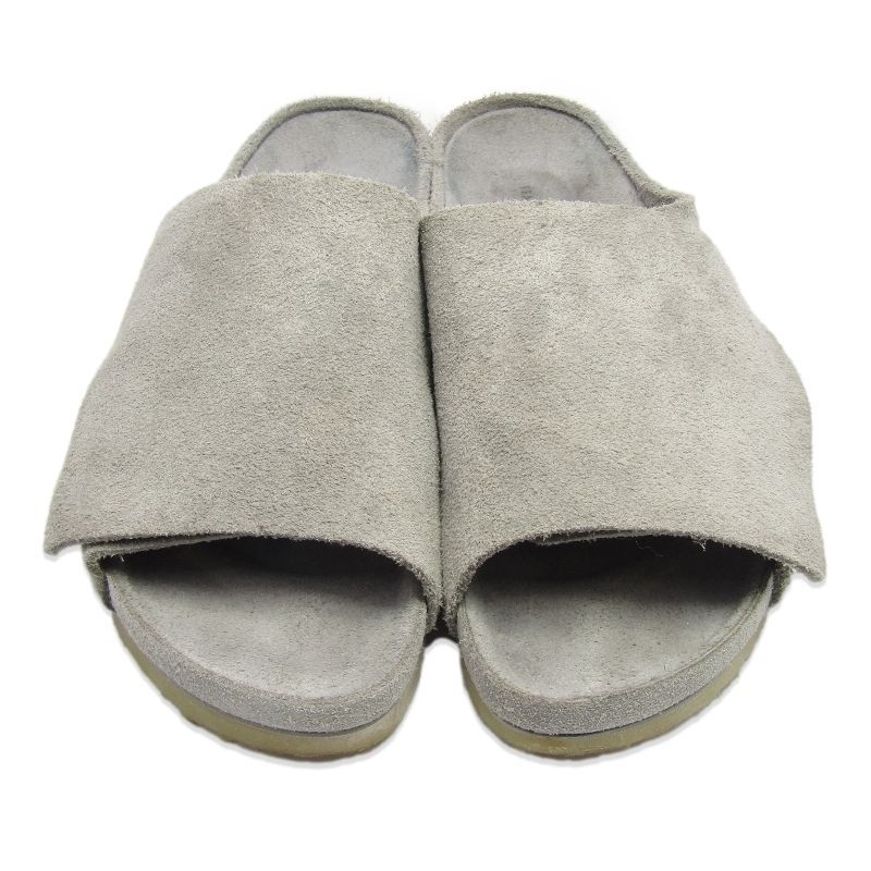× FEAR OF GOD ビルケンシュトック 41 Los Feliz 1774 Suede フィアオブゴッド スライドサンダル CEMENT