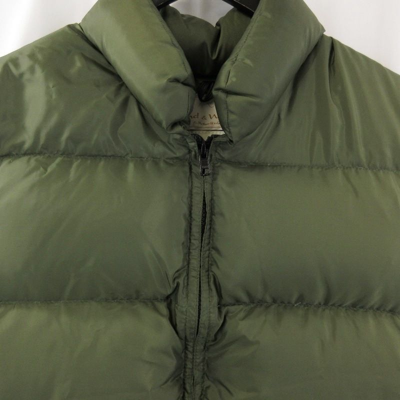 CRESCENT DOWN WORKS クレセントダウンワークス ダウンベスト NORTH BY