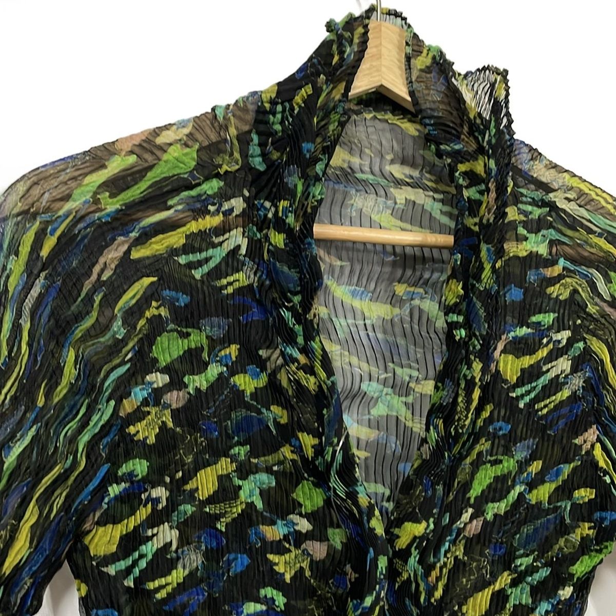 イッセイミヤケフェット 長袖シャツブラウス