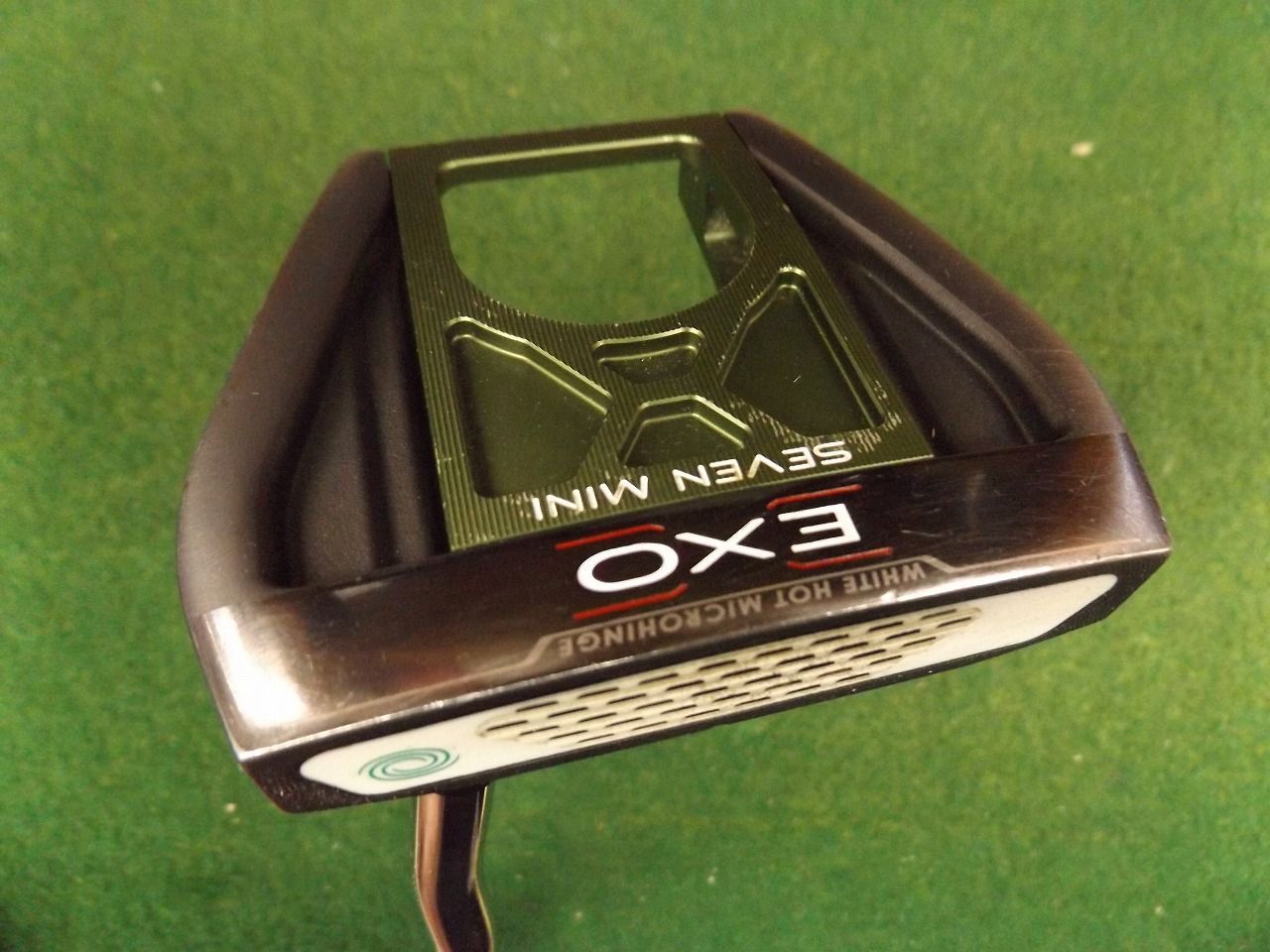 6952 EXO SEVEN MINI グリーン 35インチ STROKE LAB シャフト カバー劣化 オデッセイ エクゾ セブン パター 997133