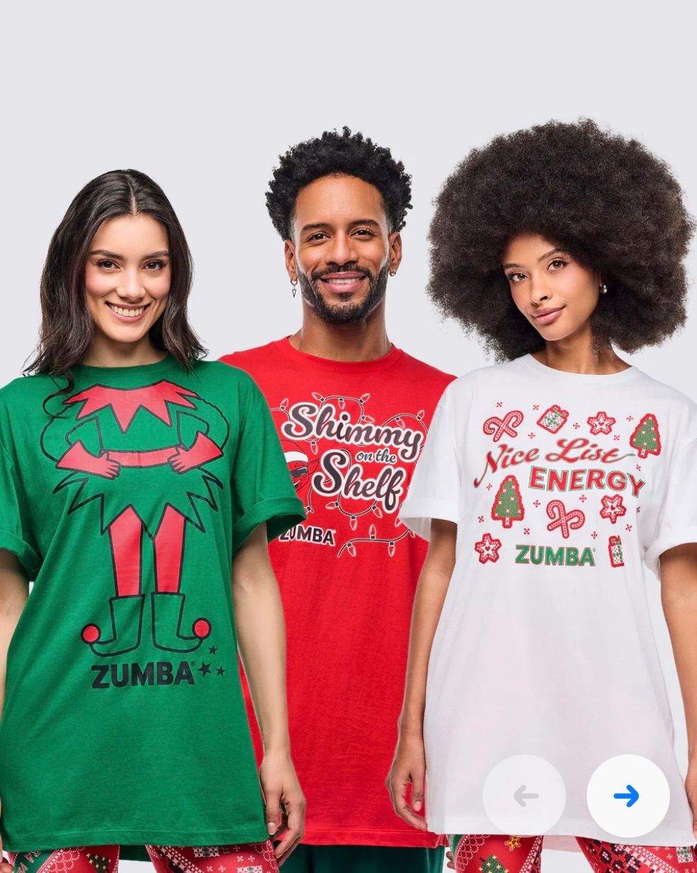 Zumba Holiday Tees 3PK ズンバ 正規品 ZUMBA - メルカリ