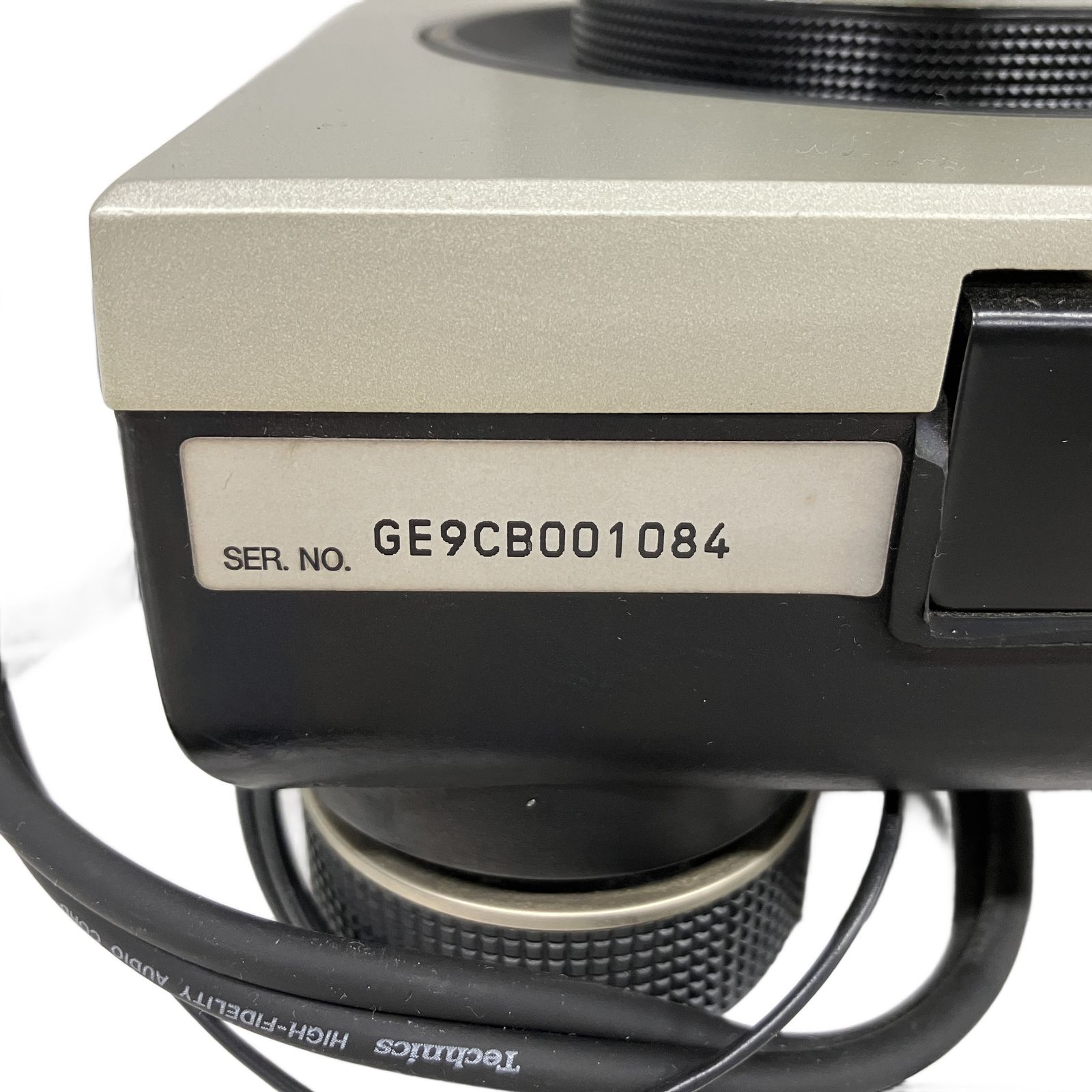  Technics SL 1200 MK 6 SHURE M 44 7 カートリッジ付 テクニクス ターンテーブル 音響機材 レコードプレーヤー本体 レコードプレーヤー