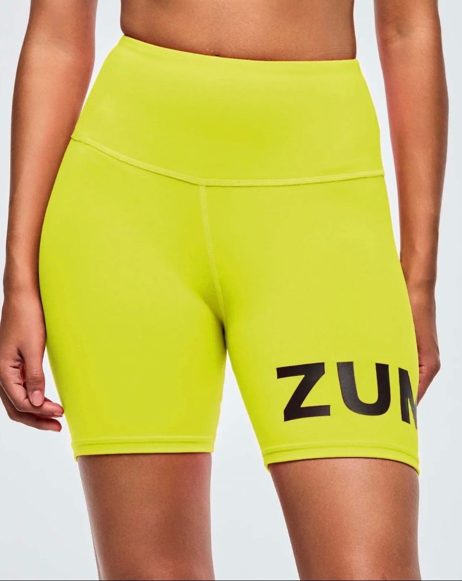 Neon High Waisted Biker Shorts ズンバ 正規品 ZUMBA