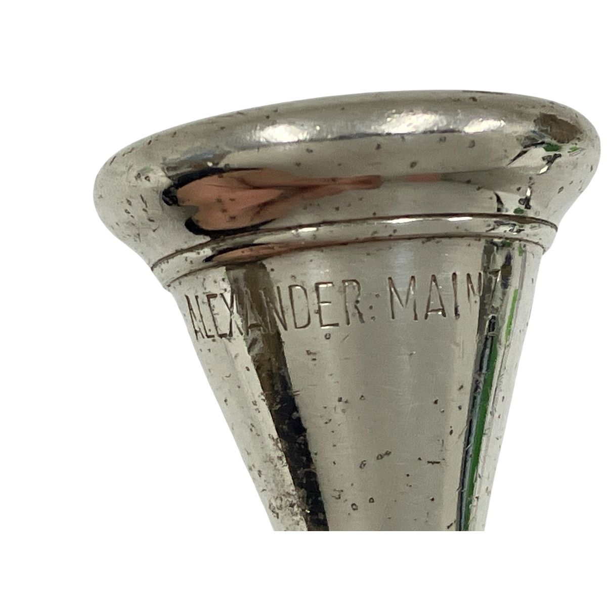 ALEXANDER 8F ホルン用 マウスピース 銀メッキ 管楽器 アレキサンダー