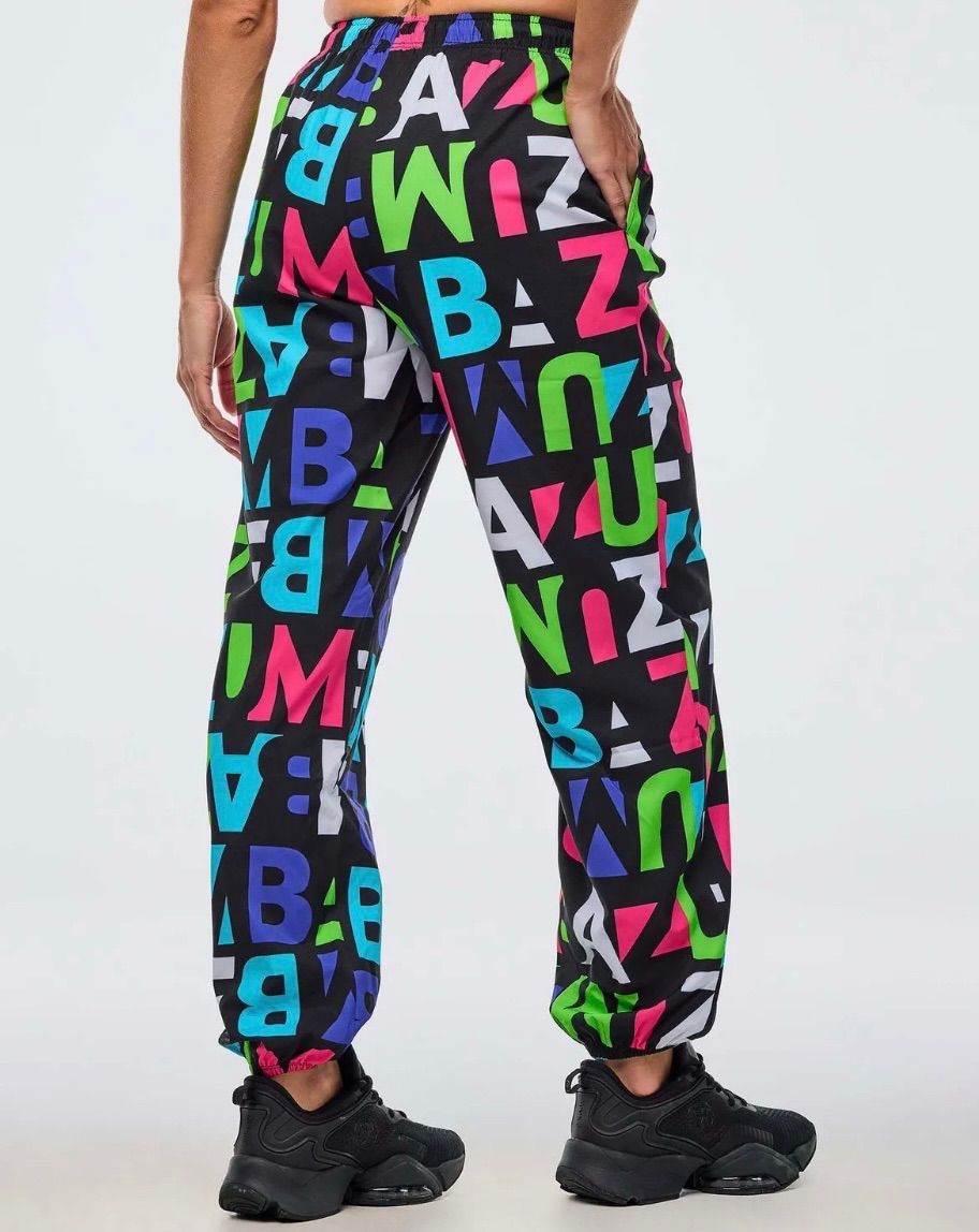 Neon Baggy Woven Pants ズンバ 正規品 ZUMBA オファー neon-baggy