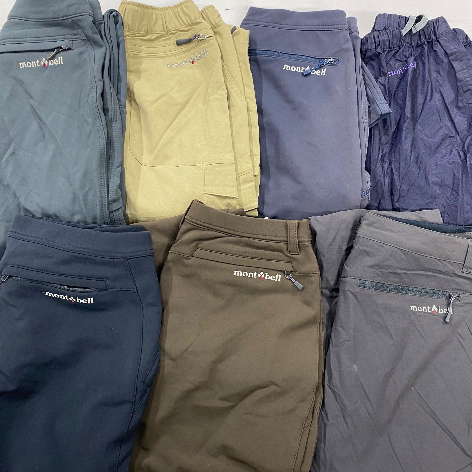 S 361 レディース mont-bell パンツ まとめ7点セット