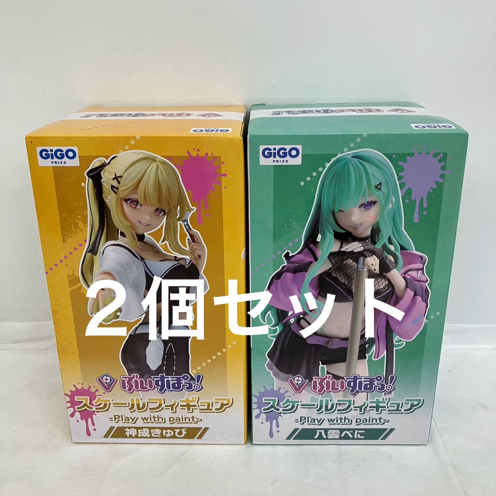 未開封 ぶいすぽっ！スケールフィギア play with paint 神成きゅぴ