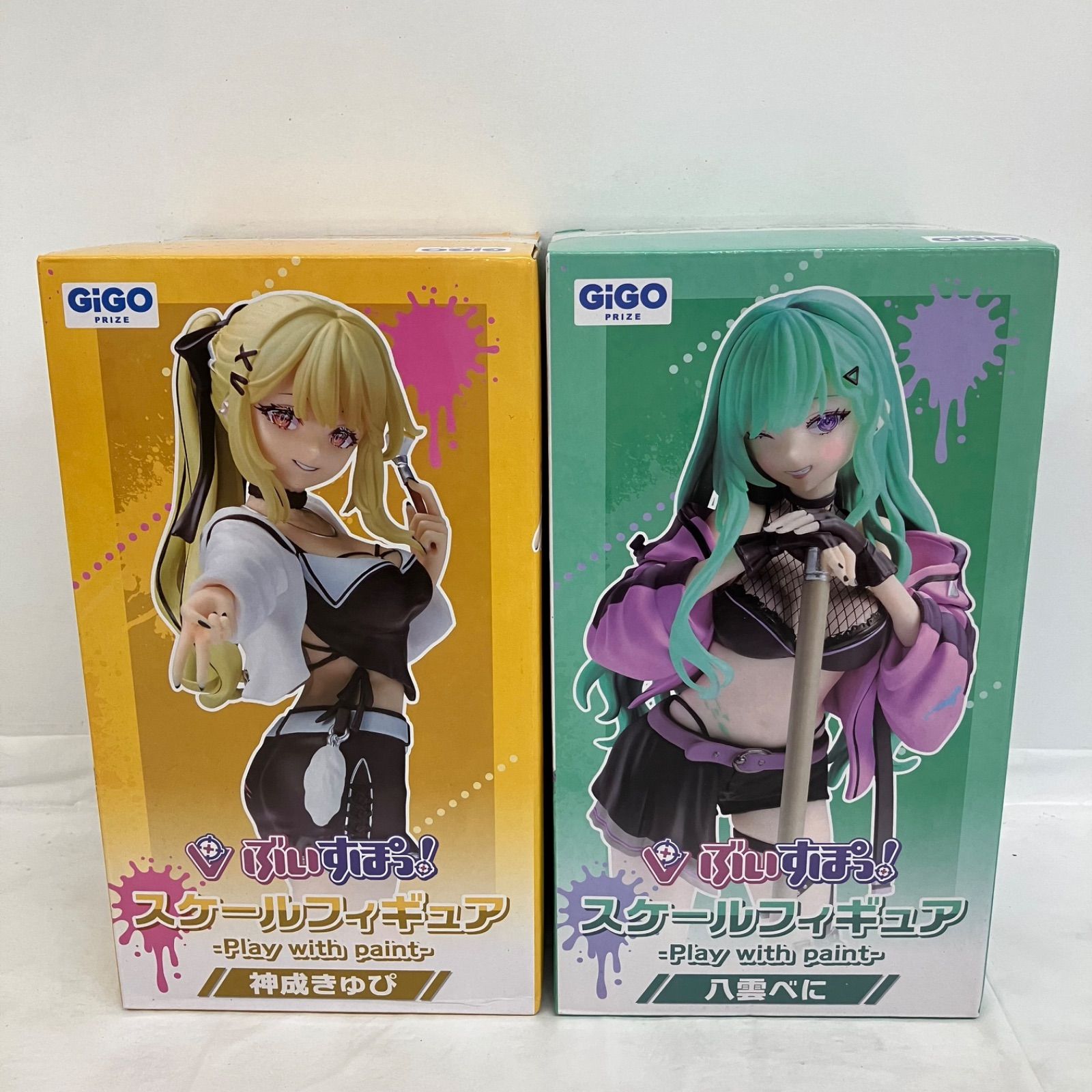 未開封 ぶいすぽっ！スケールフィギア play with paint 神成きゅぴ
