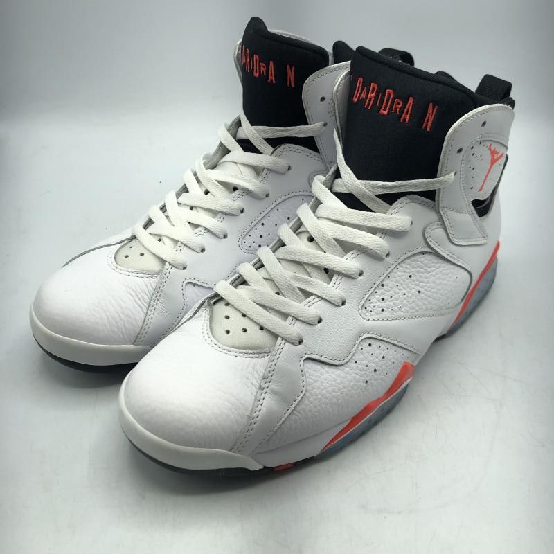 中古】NIKE AIR JORDAN 7 RETRO White Infrared サイズ29cm CU9307-160