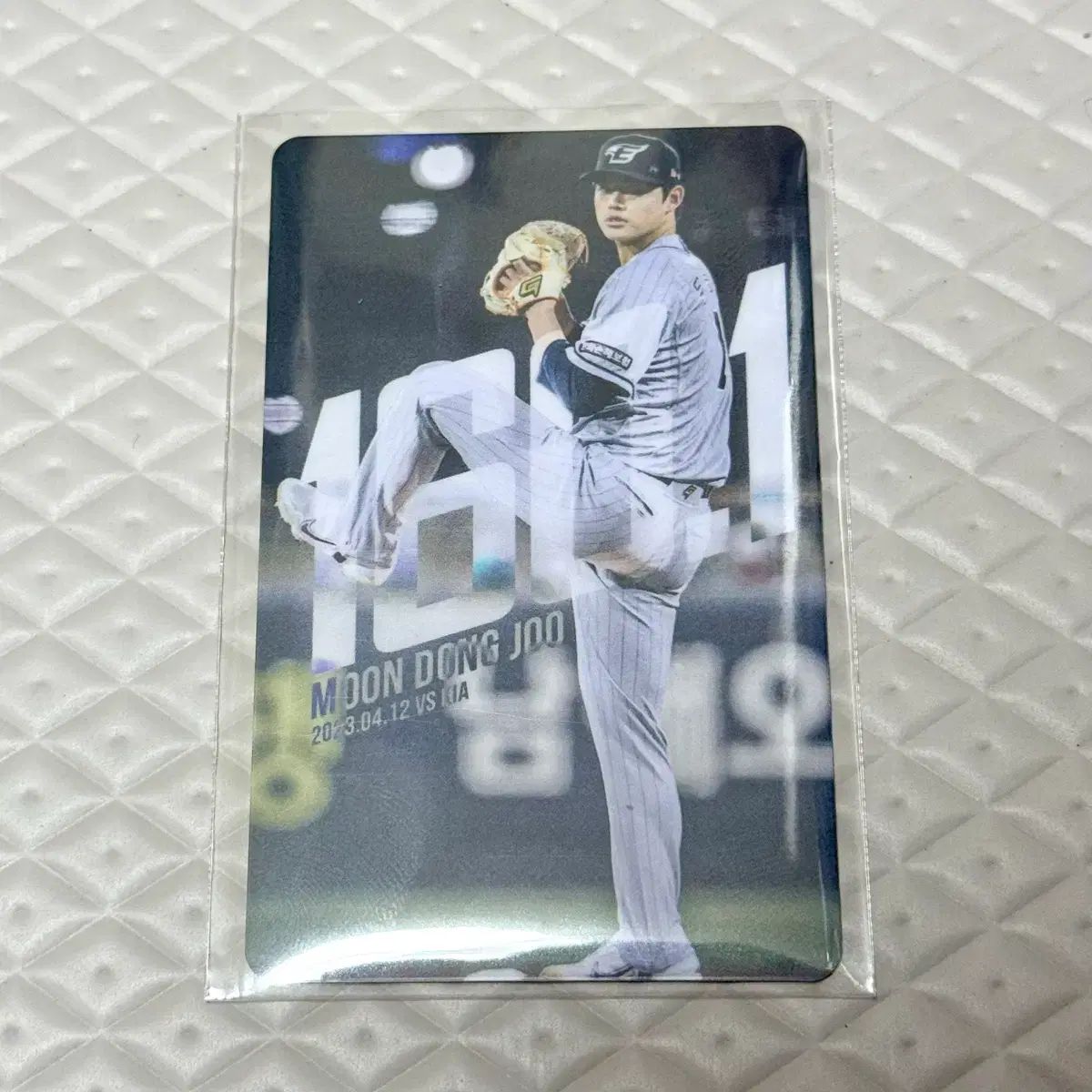 Hanwhae Eagles ハンファ イーグルス 文 棟柱 ムン ドンジュ 160 1 記念トレカ