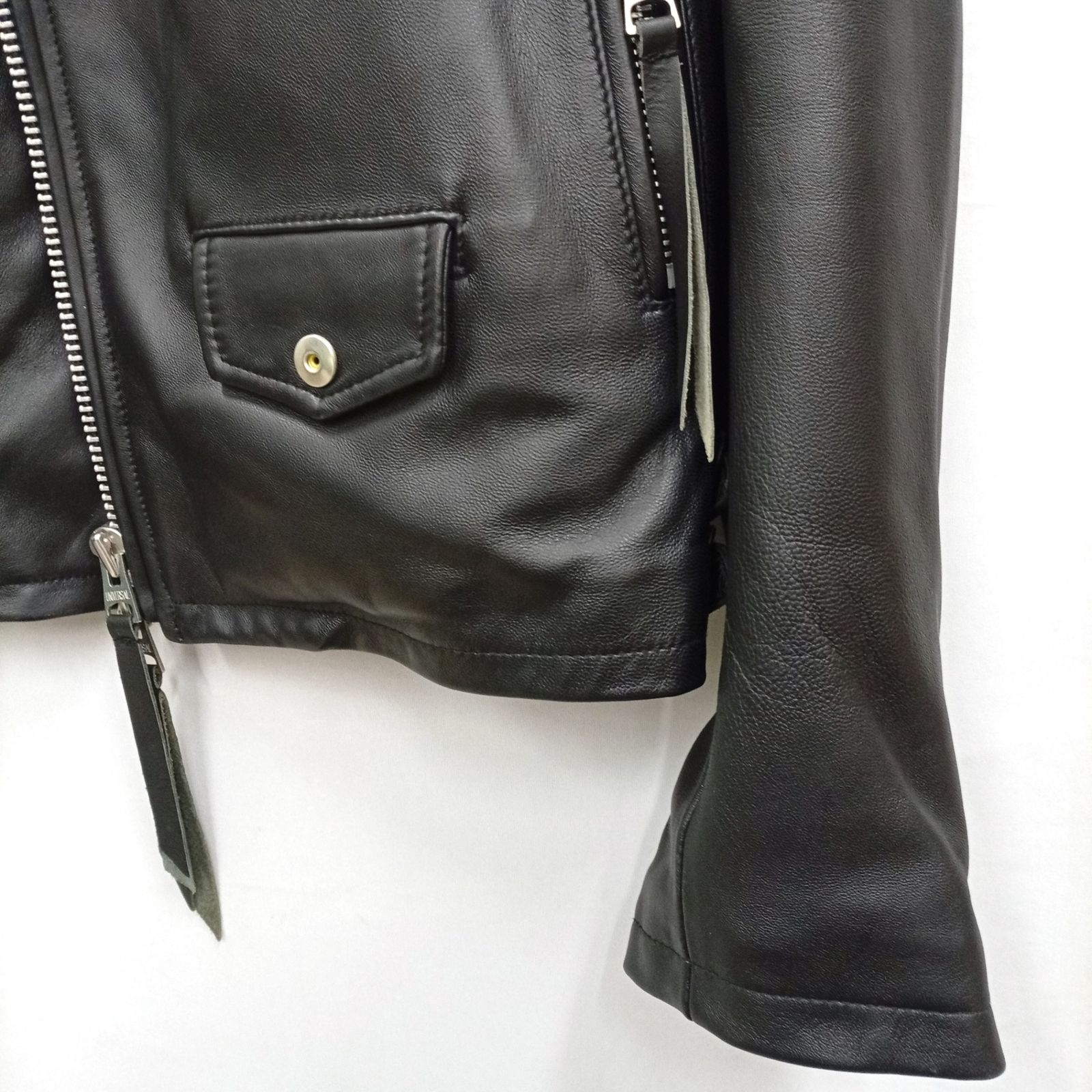 CIVARIZE ライダースレザージャケット ブラック 48号 CV18-H27