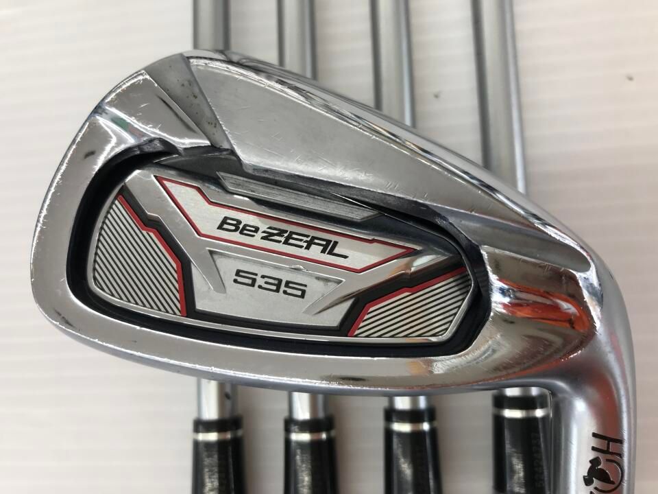 ホンマゴルフ Be ZEAL 535 VIZARD for Be ZEAL Rフレックス アイアン