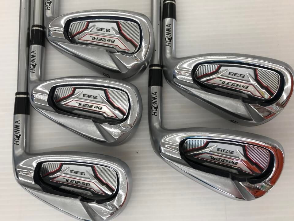 ホンマゴルフ Be ZEAL 535 VIZARD for Be ZEAL Rフレックス アイアン