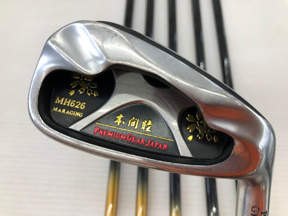 ムツミホンマ MH 626 オリジナルカーボン Rフレックス アイアンセット 最短