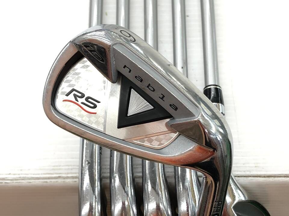 プロギア iD nabla RS TITAN FACE iD nabla RS アイアンセット 中古