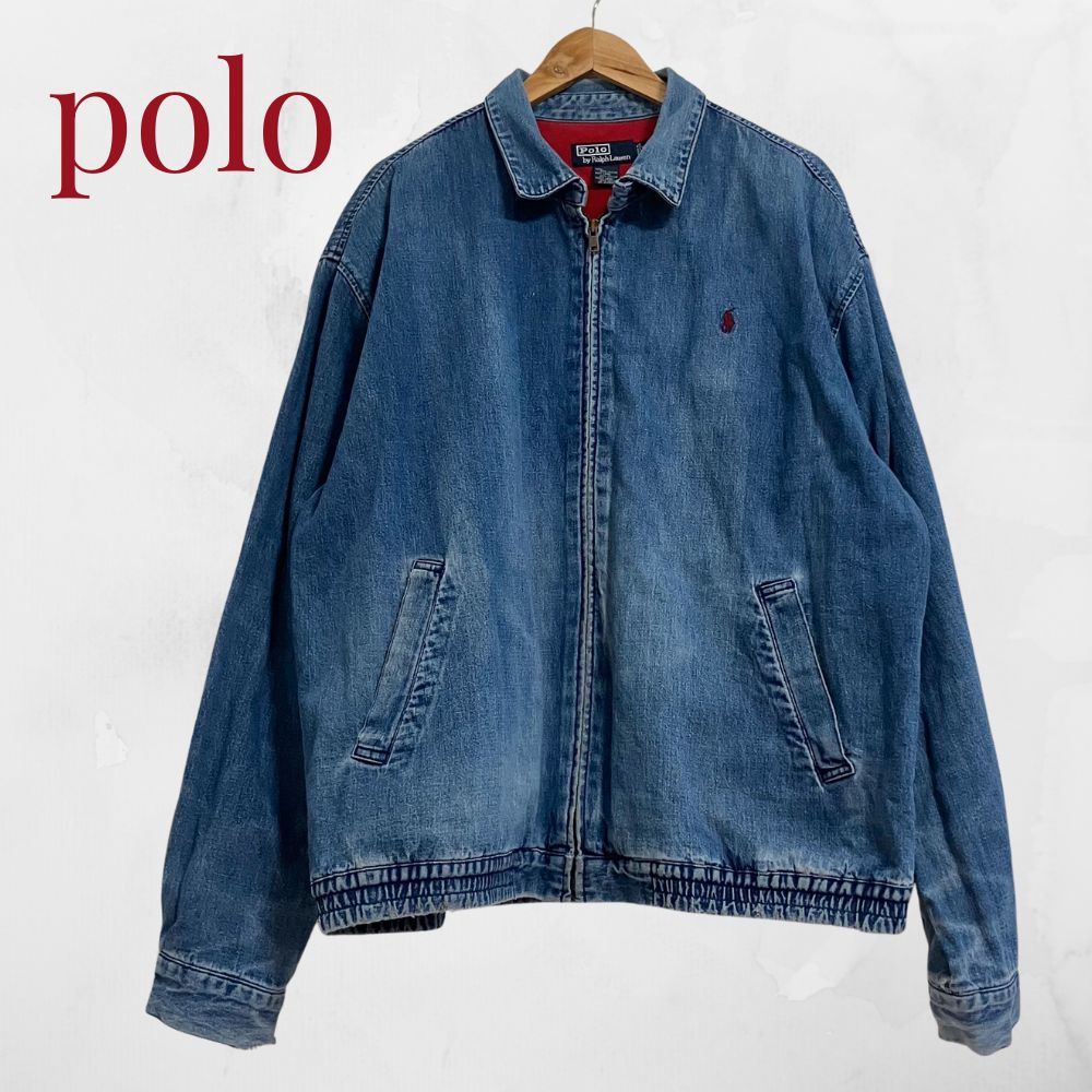 POLO Ralph Lauren ポロ ラルフローレン デニム スイングトップ 中綿