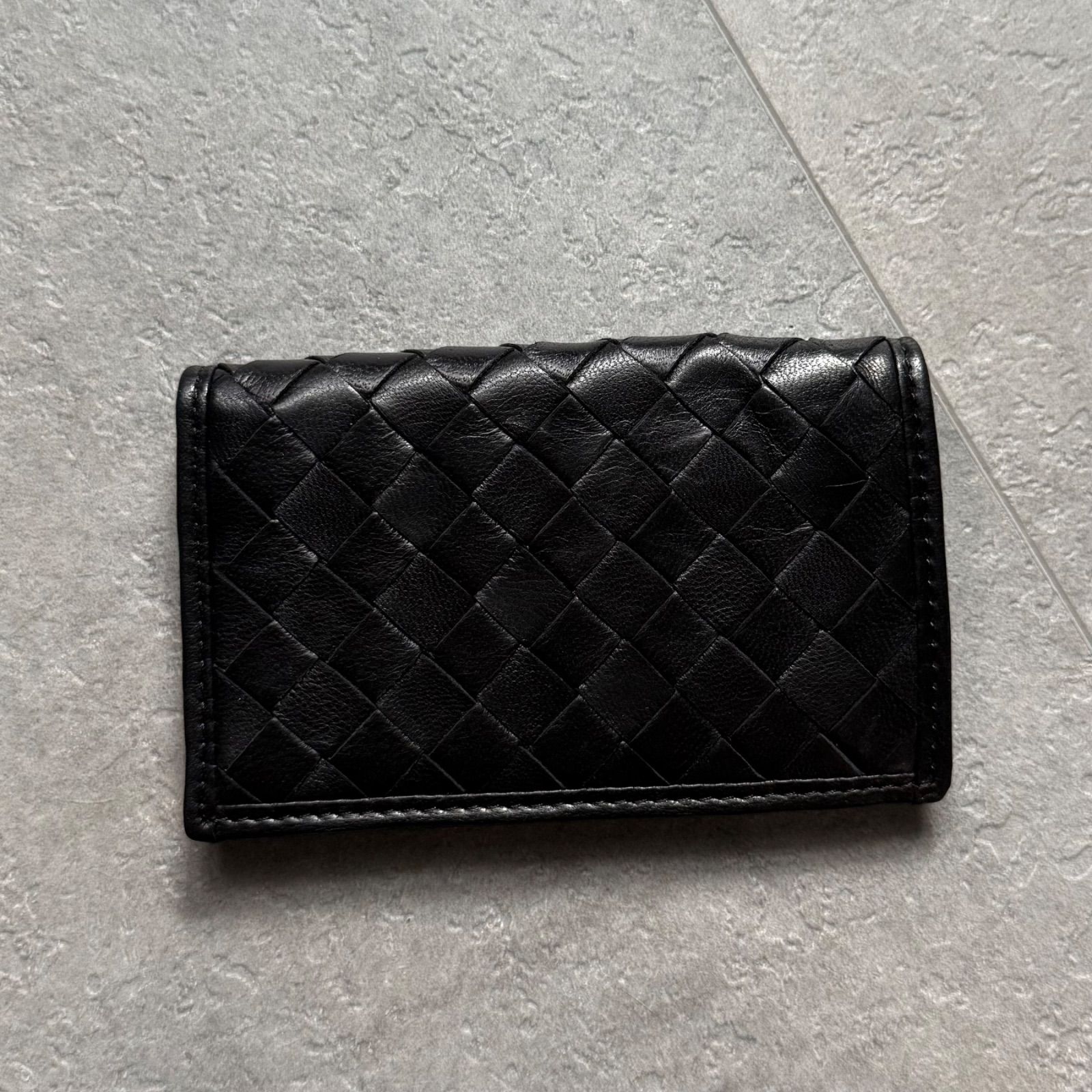 未使用 BOTTEGA VENETA ボッテガヴェネタ イントレチャート 二つ折り