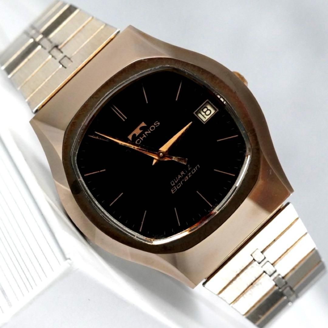 希少 TECHNOS テクノス Borazon ボラゾン QUARTZ クォーツ 超硬ケース