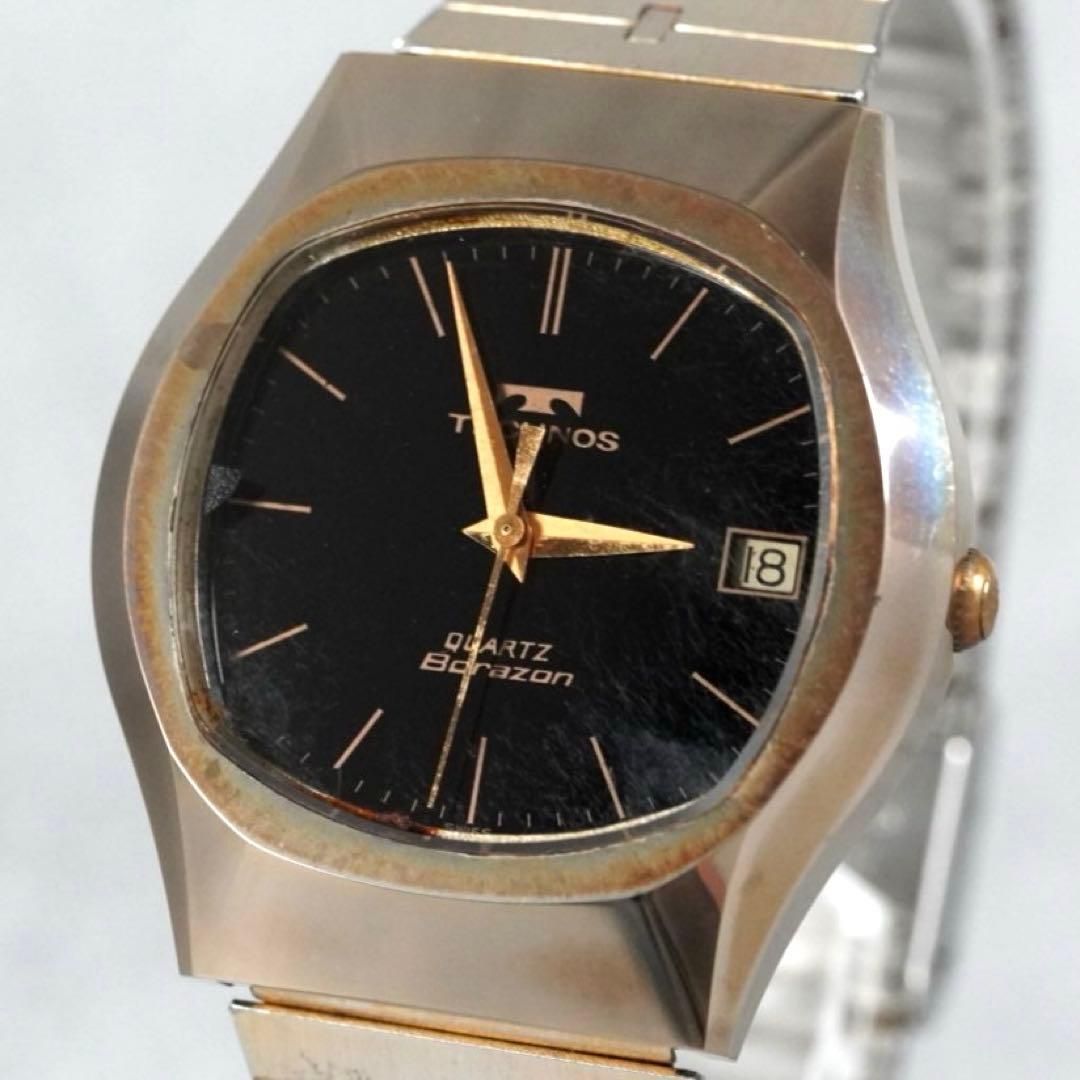 希少 TECHNOS テクノス Borazon ボラゾン QUARTZ クォーツ 超硬ケース