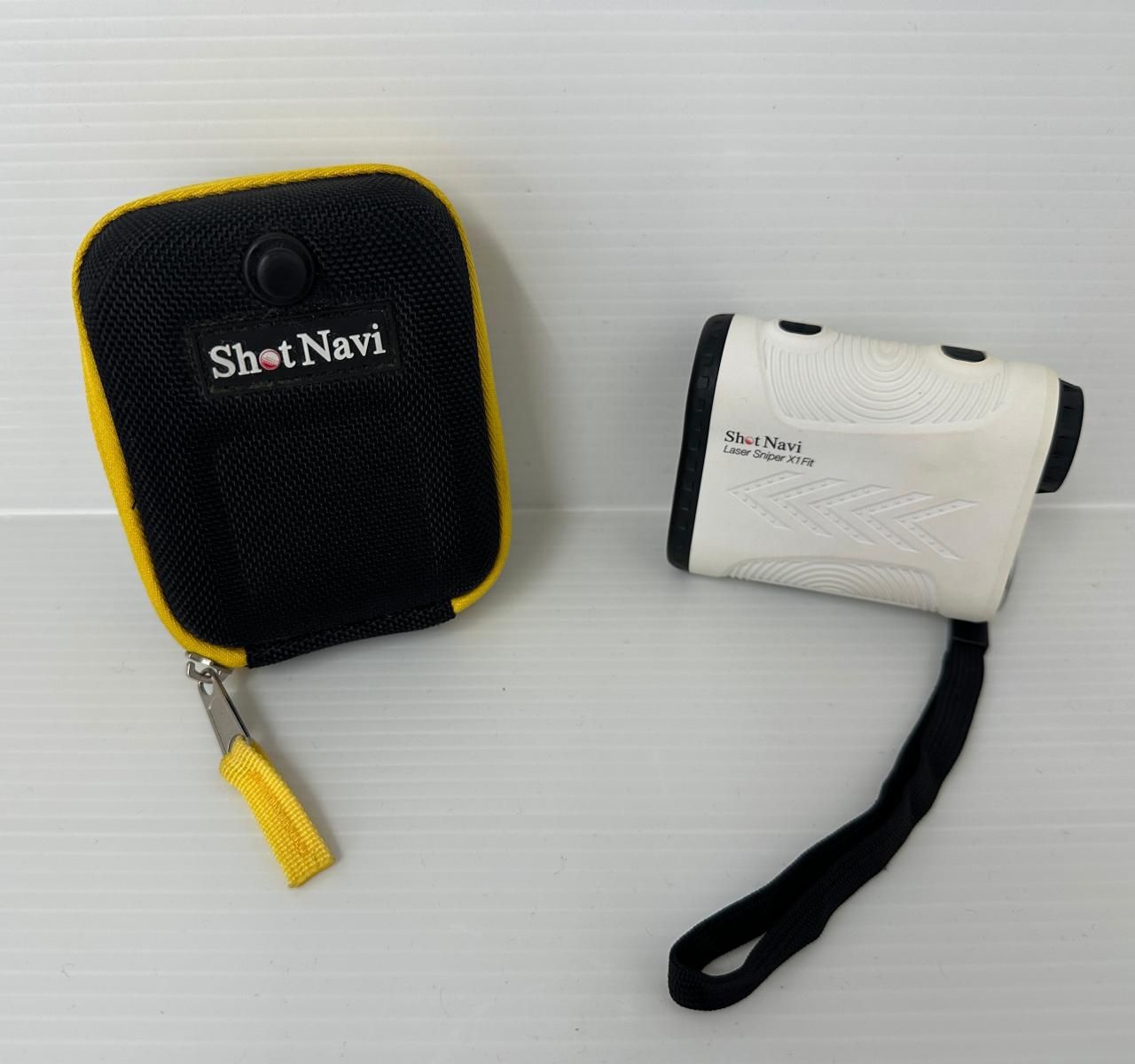 中古品】ShotNavi ショットナビ レーザースナイパー X1 Fit ゴルフ