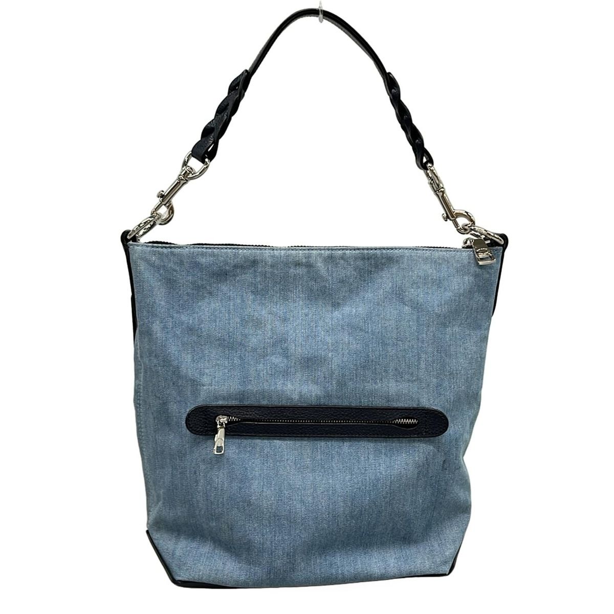 COACH(コーチ) ベスト ショルダーバッグ美品 - 91452 ライトブルー