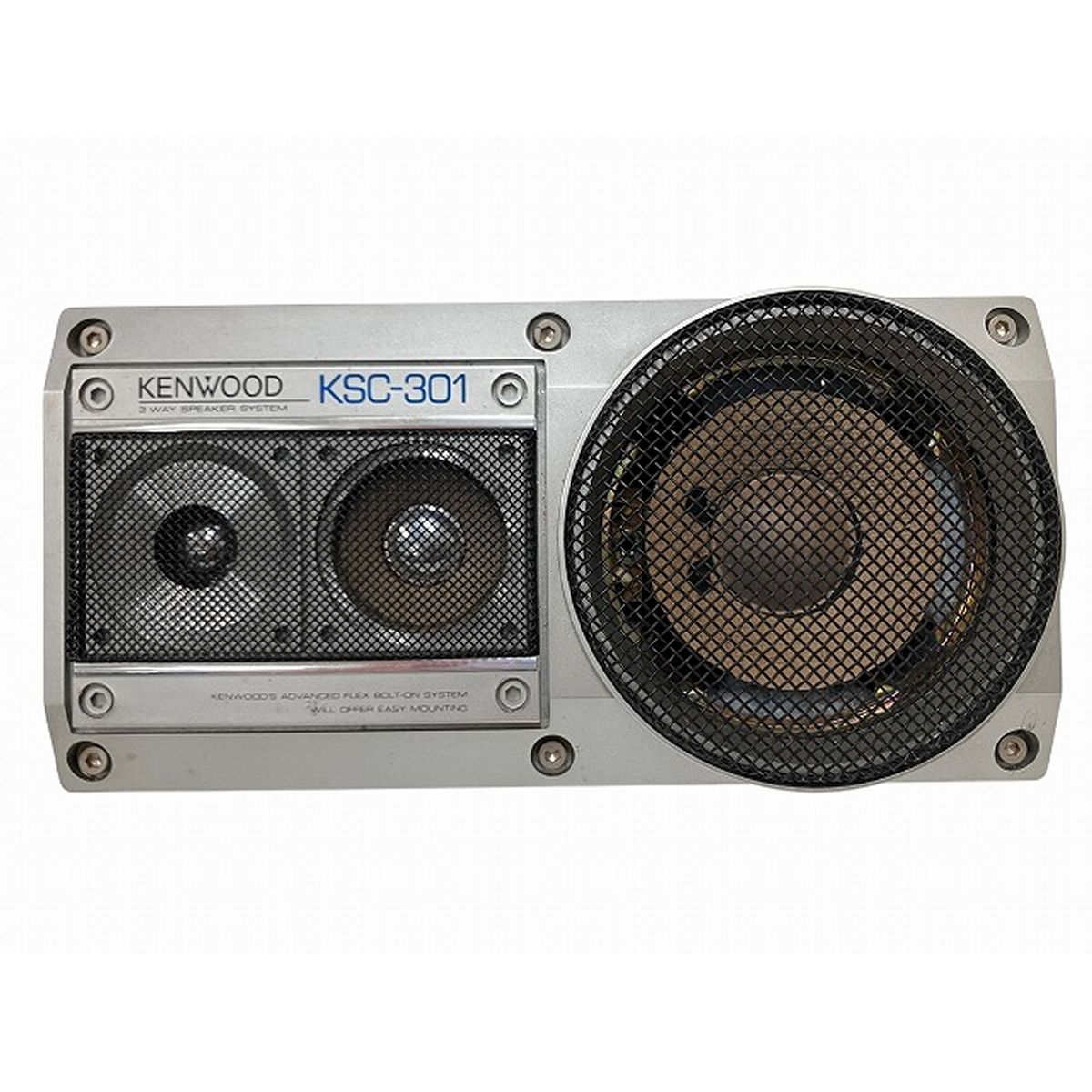 KENWOOD KSC-301 3WAY スピーカー システム 据置型 ボックス ペア 旧車