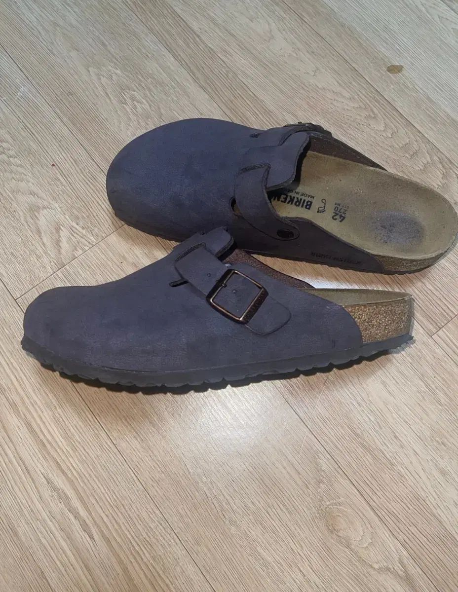 ビルケンシュトック ボストン モカ スウェード ウール 270