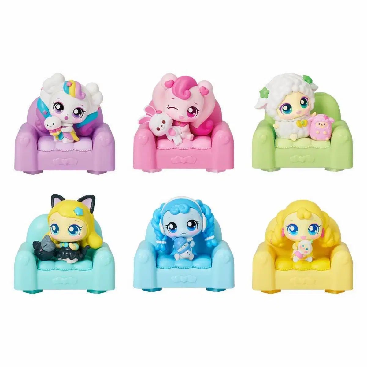 キャッチティニー핑 仲間フィギュア 6種 セット まとめ