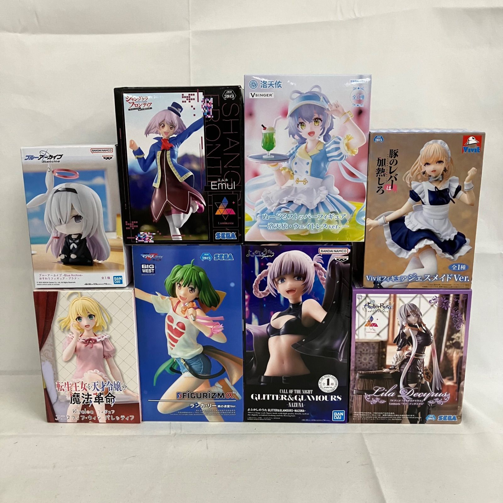 未開封 美少女フィギュア まとめ売り 8個セット SFQ368 c107 - メルカリ