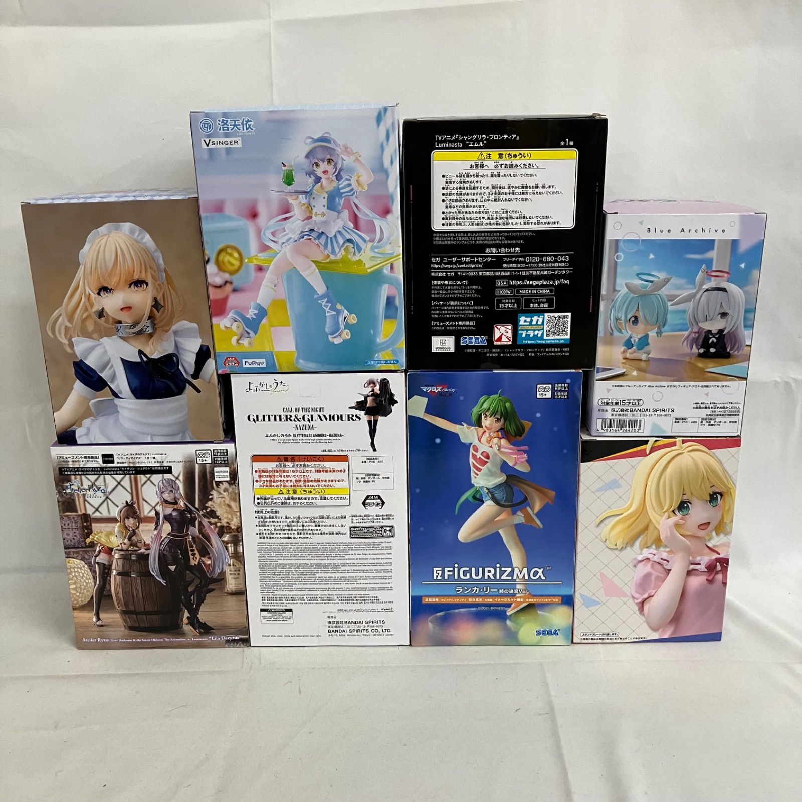 未開封 美少女フィギュア まとめ売り 8個セット SFQ368 c107 - メルカリ