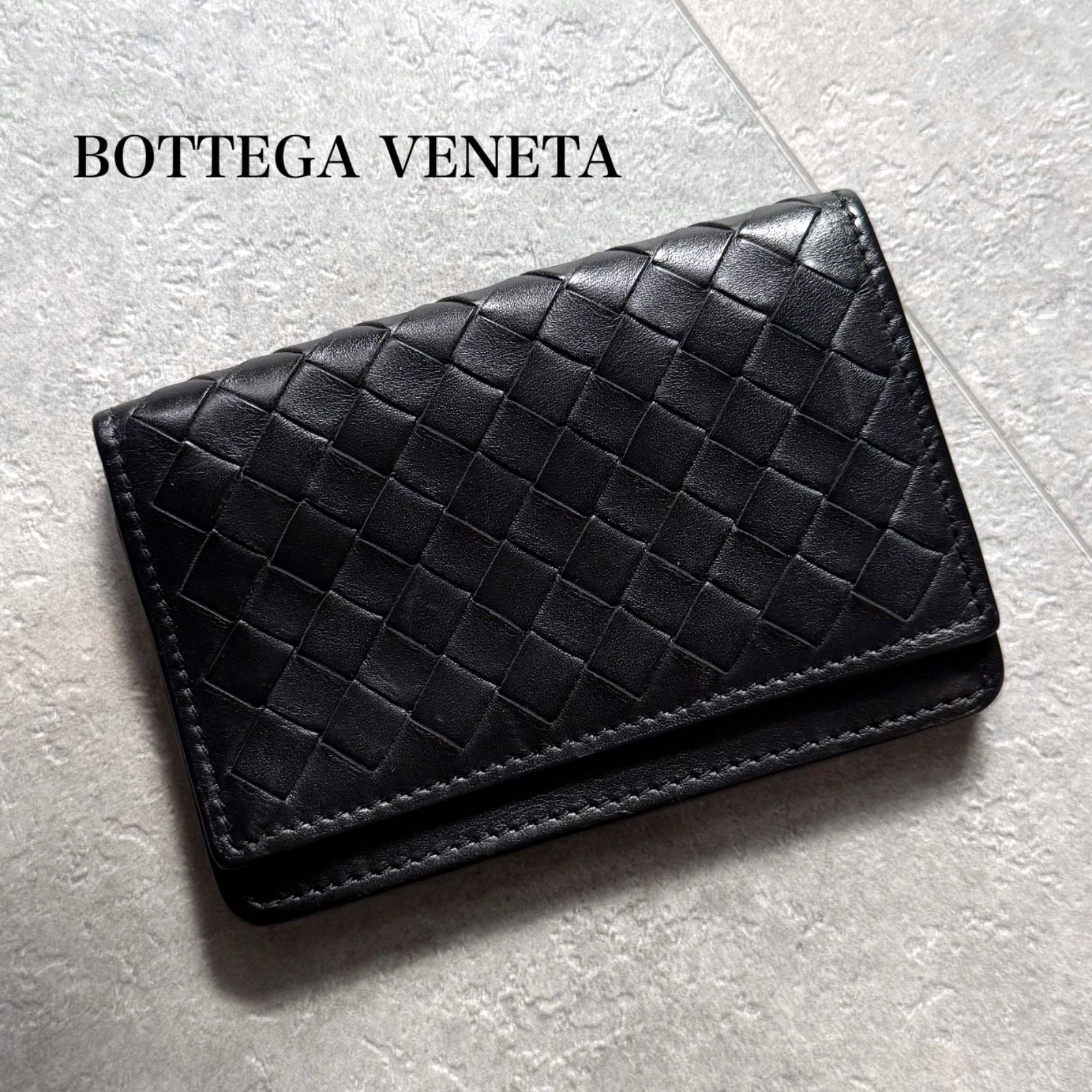 【極美品】BOTTEGAVENETA ボッテガベネタ イントレチャート 名刺入れ 極美品 BOTTEGA VENETA ボッテガヴェネタ イントレチャート カード