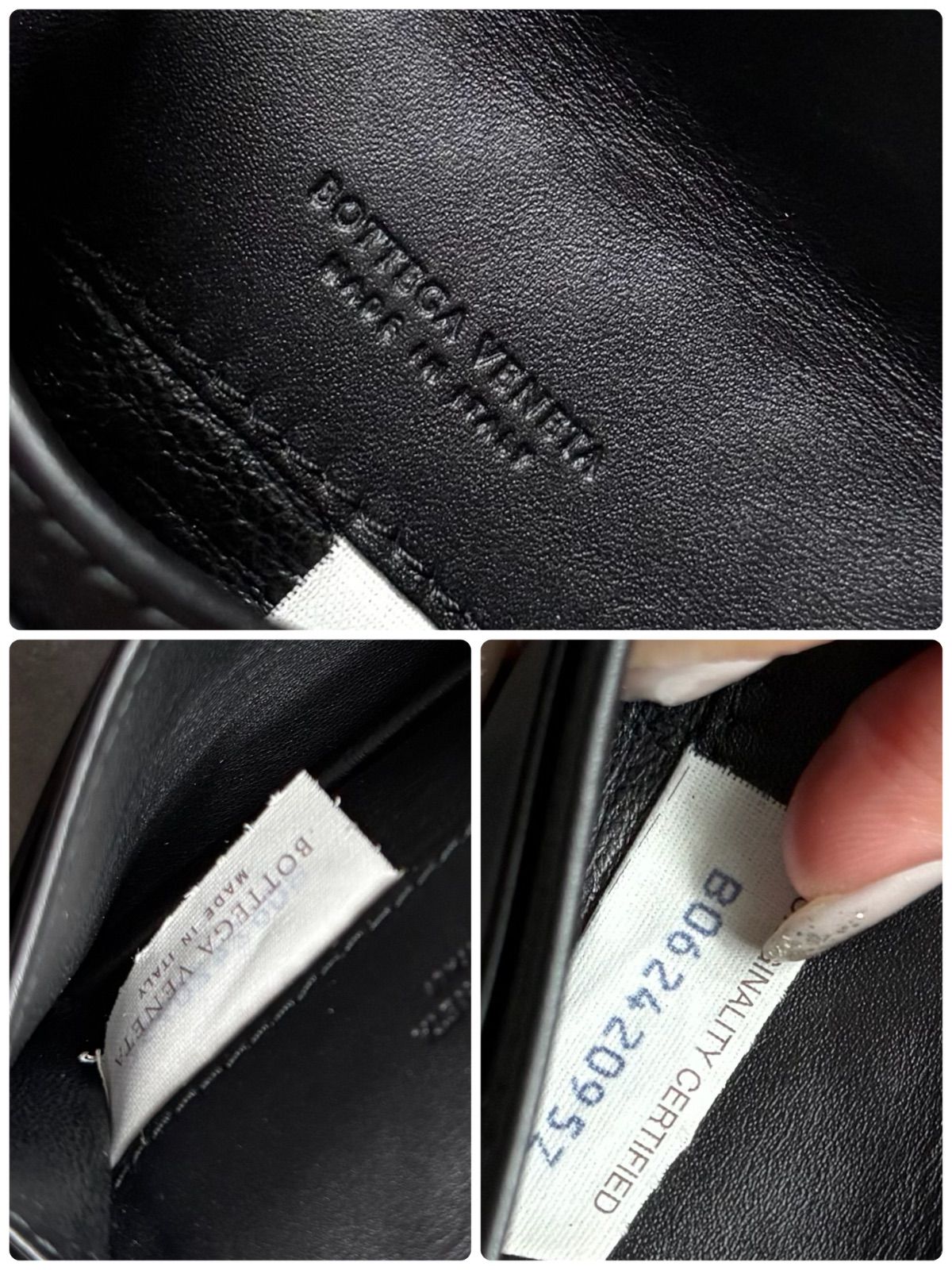 極美品 BOTTEGA VENETA ボッテガヴェネタ イントレチャート カード