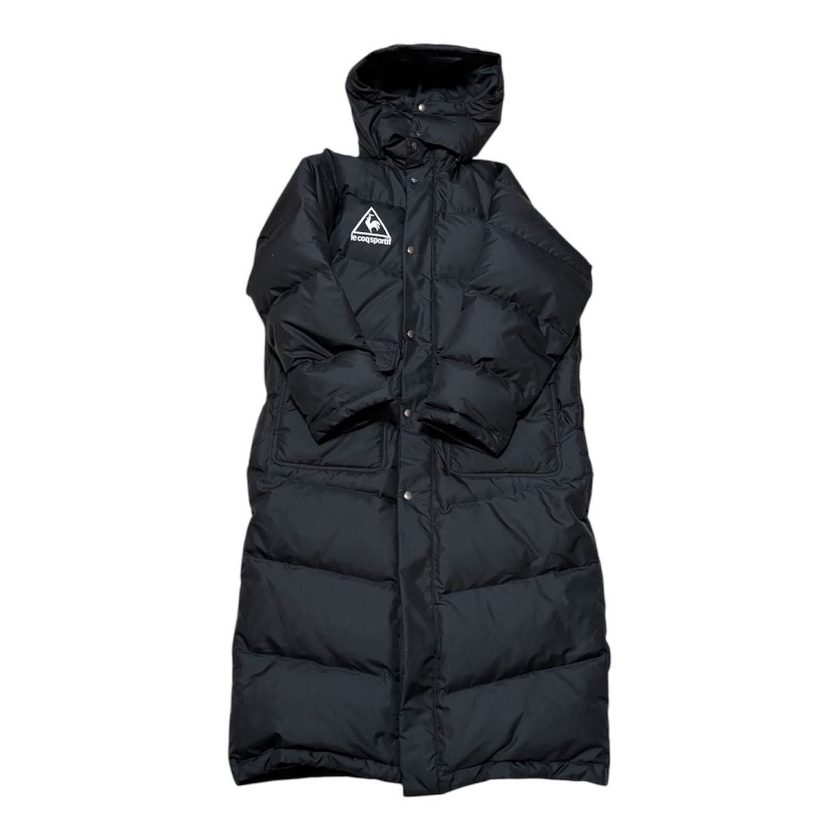 ルコックスポルティフ ロング ダウンコート ブラック ロングコート L