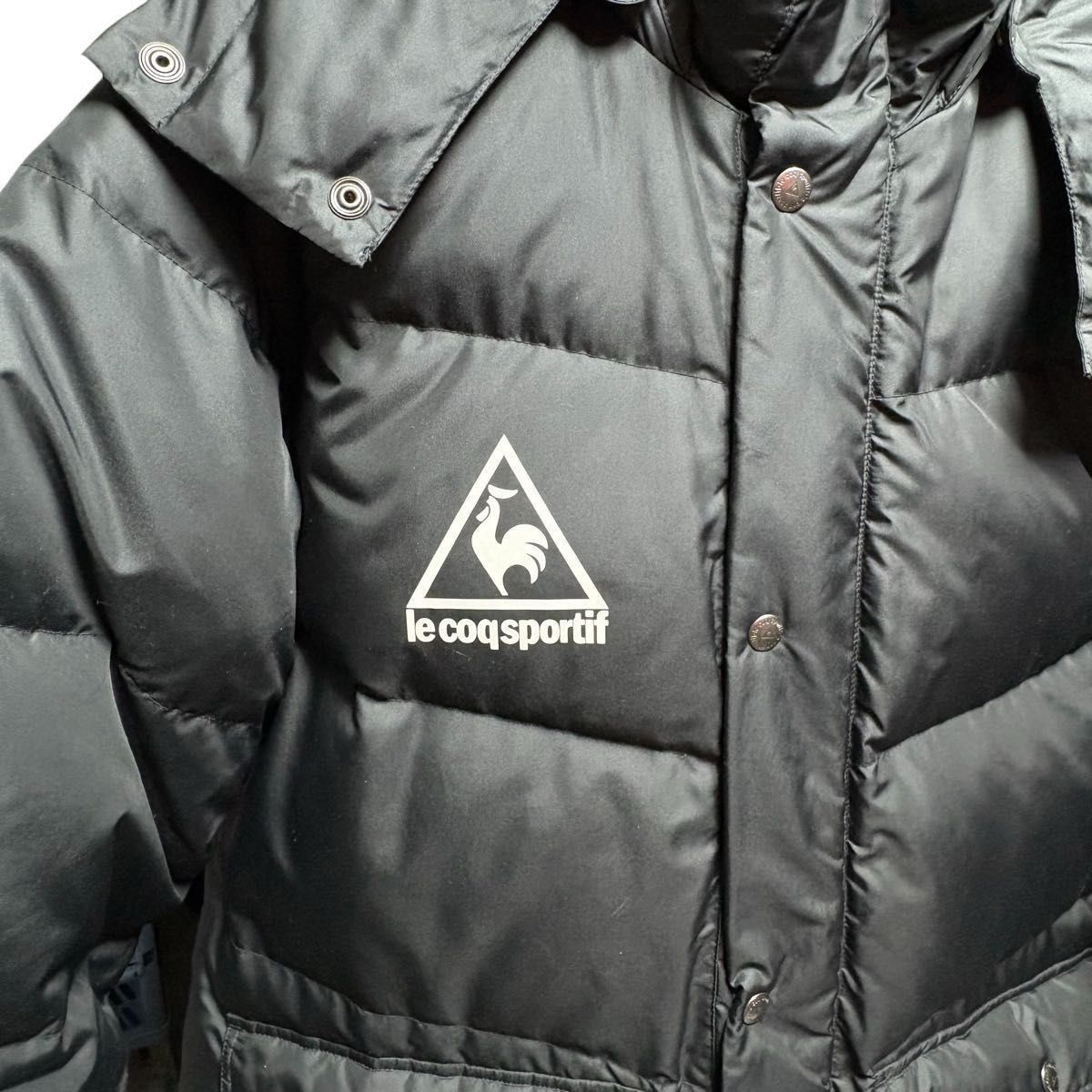 ルコックスポルティフ ロング ダウンコート ブラック ロングコート L