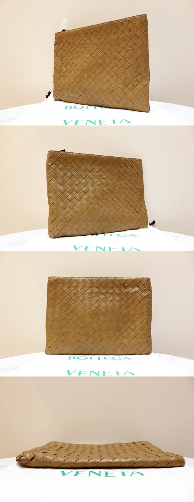 中古ブランド品ダオル ボッテガ・ヴェネタ イントレチャート ハーフ