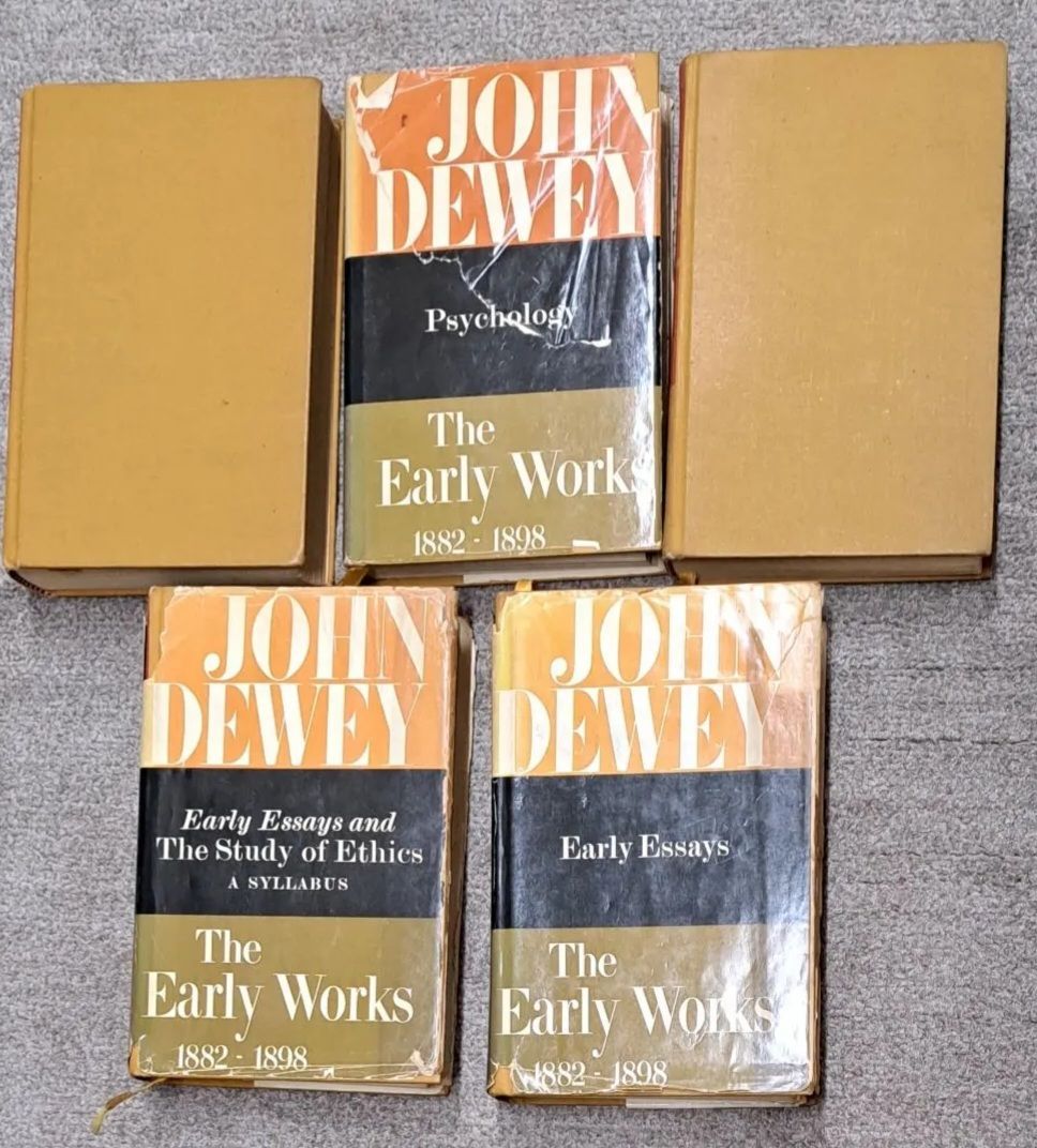 TheEarlyWorksofJohnDewey 1882-1898全5巻デューイ