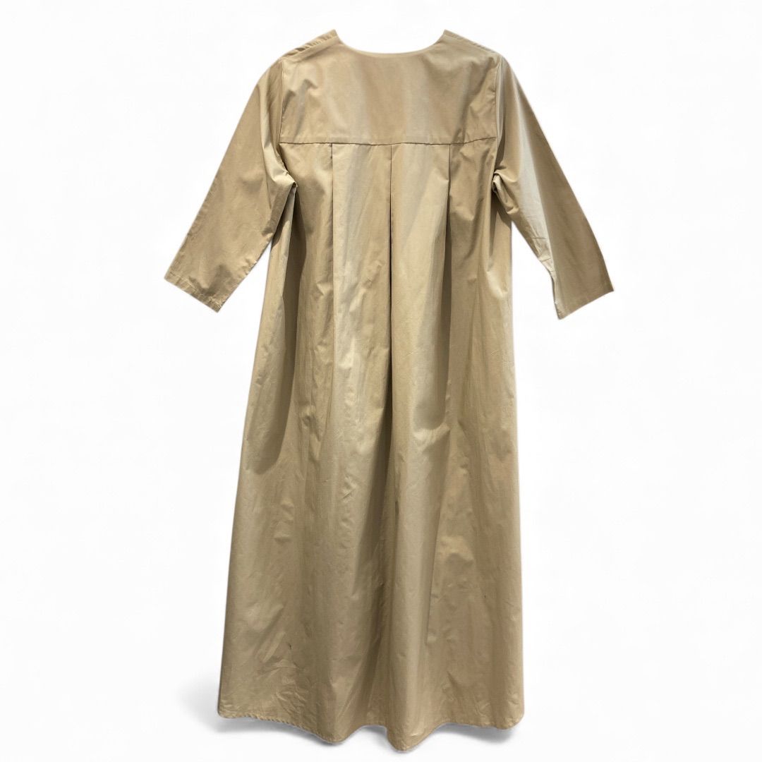 ミディウミソリッド Ｖネック2 wayワンピース 2220 綿 ベージュ サイズ レディース 春 ゴーゴー 草2748