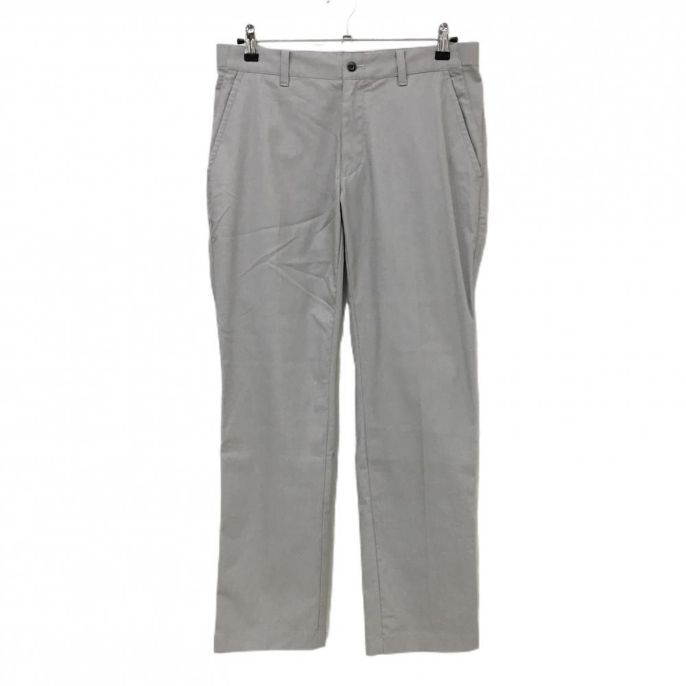 美品】タイトリスト パンツ ライトグレー 地模様 コットン混 メンズ 82