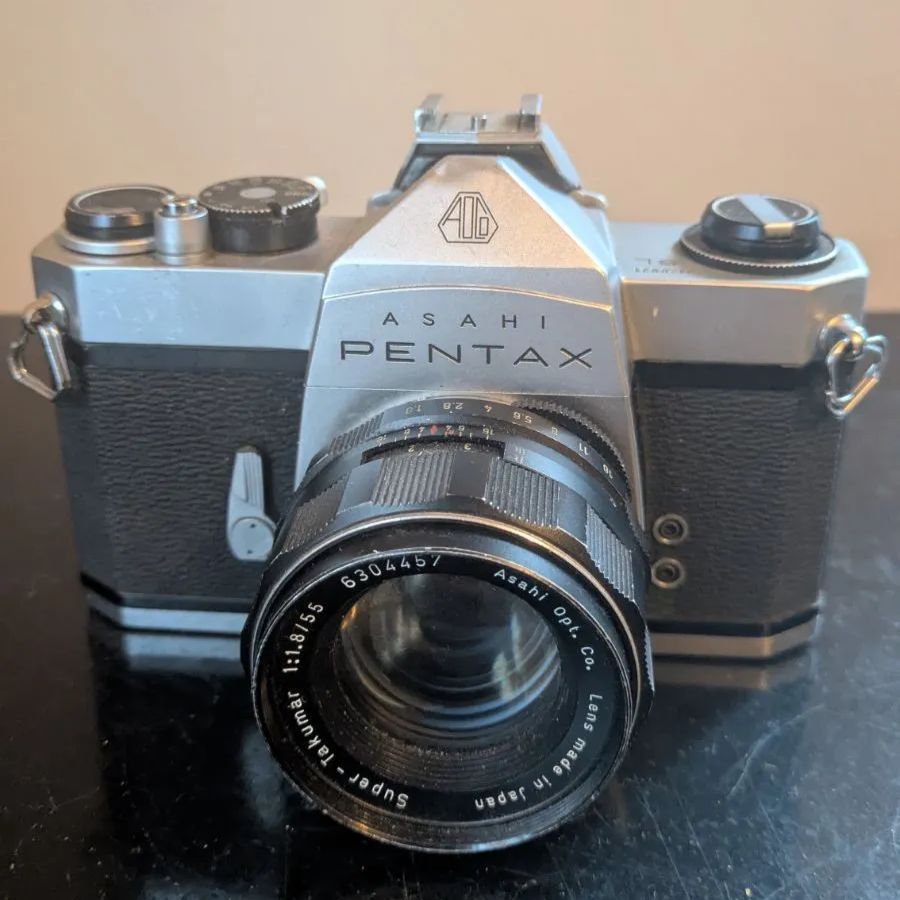 ASAHI PENTAXS2 一眼レフカメラSuper-Takumar 55mm Pentax Asahi S1a with Super-Takumar 1:1.8/55 lens – Hard to Find