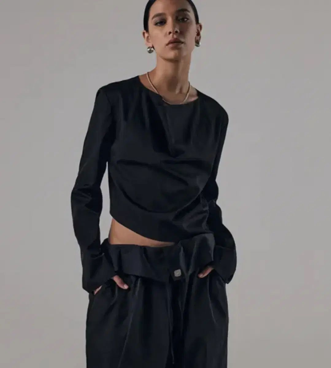 TREEMINGBIRD カウル ブラウス