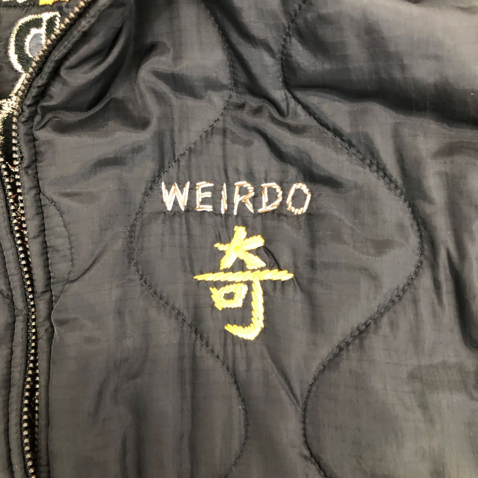 WEIREDO ウィアード 刺繍 キルティング ジャケット WRD-20-SS-01 XL