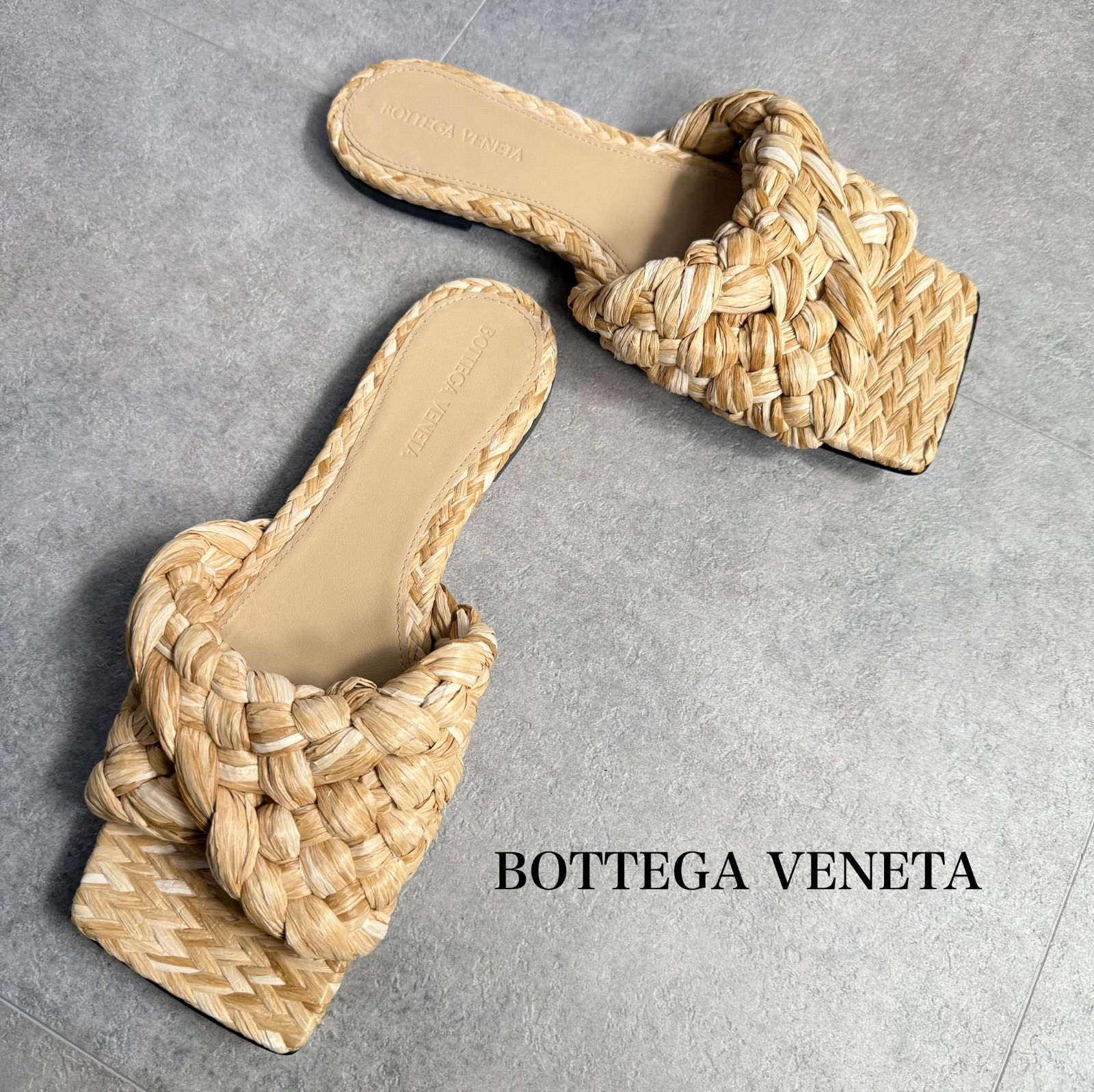 未使用 BOTTEGA VENETA ボッテガヴェネタ リド ミュール 未使用 BOTTEGA VENETA ボッテガヴェネタ リド ミュール