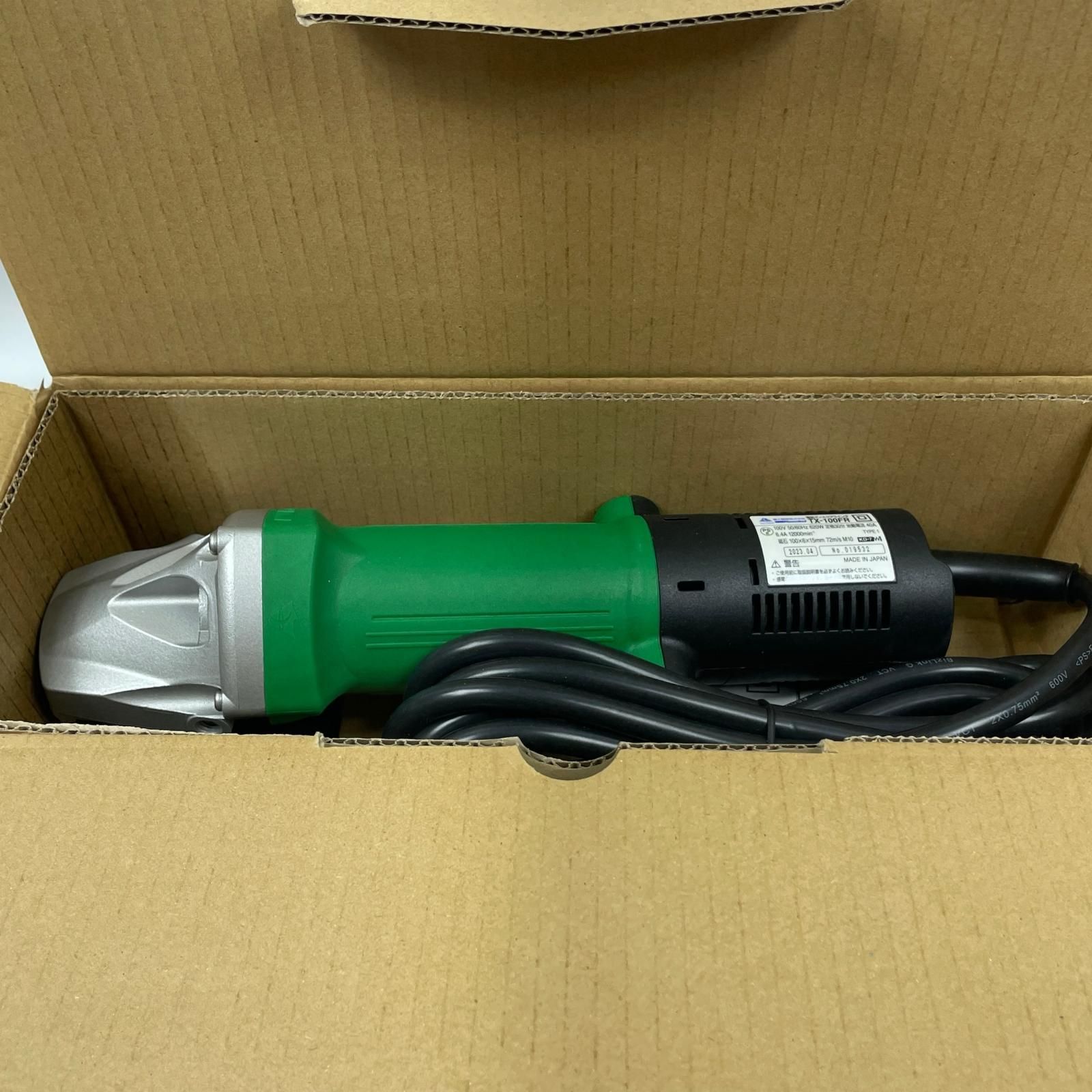 富士製砥 ディスクグラインダー TX-100 FR 100 mm