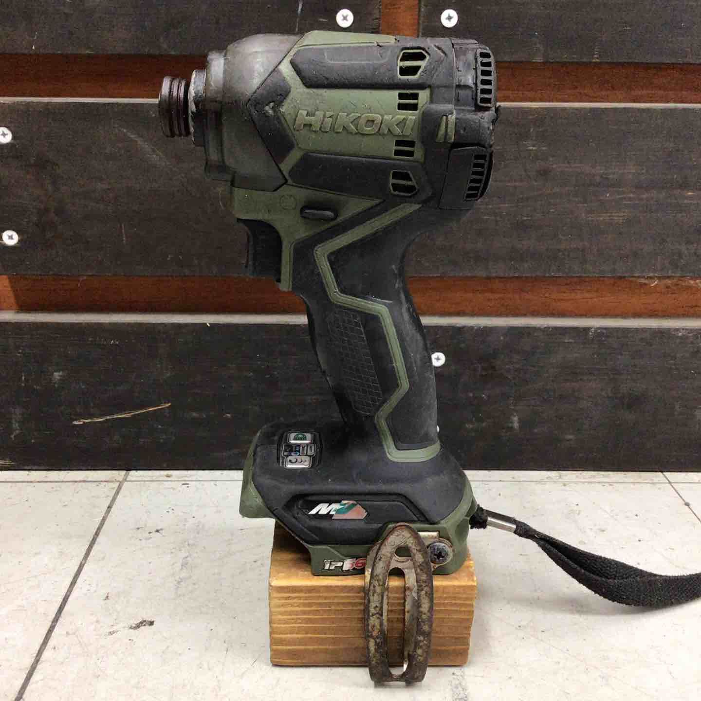 ハイコーキ HIKOKI 旧 日立工機 コードレスインパクトドライバー WH 36 DC NNG ライト着かない